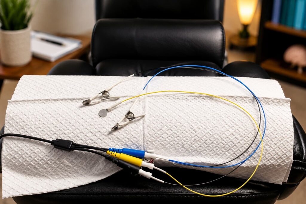 EEG neurofeedback hookups